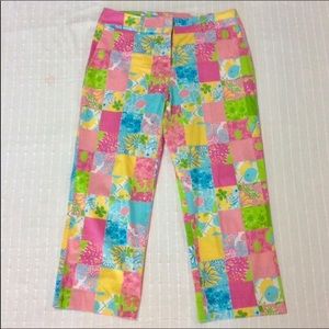 🌸 Vintage 80s / 90s Lilly Pulitzer “Ellen” cropped pants